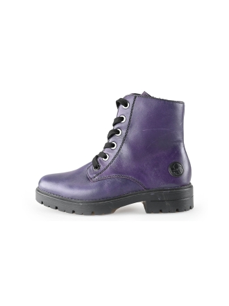 Rieker Veterboots Paars 239333