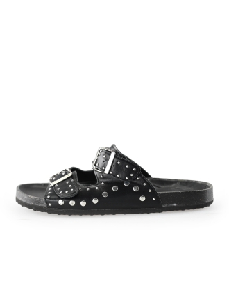 Ann Rocks Slippers Zwart 240835