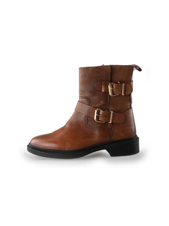 Poelman Biker boots Bruin 244773