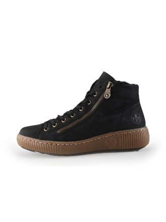 Rieker Hoge sneakers Zwart 247312
