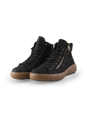 Rieker Hoge sneakers Zwart 247312