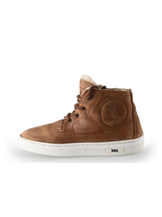 Keq Hoge sneakers Cognac 249007