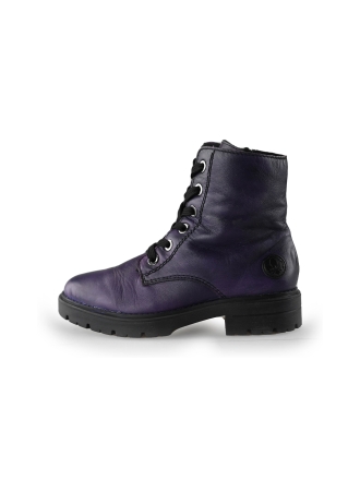 Rieker Veterboots Paars 240067