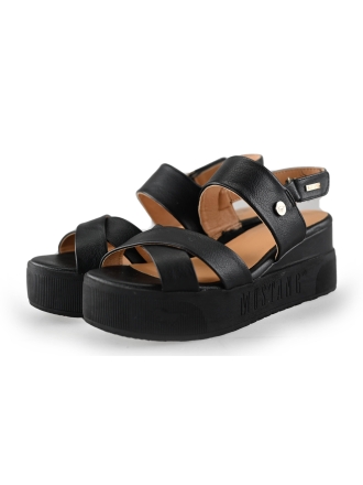 Mustang Sandalen Zwart 240284