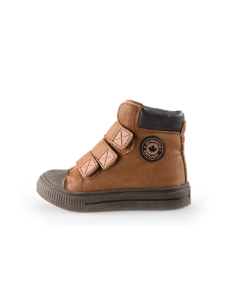 Develab Hoge sneakers Bruin 240753