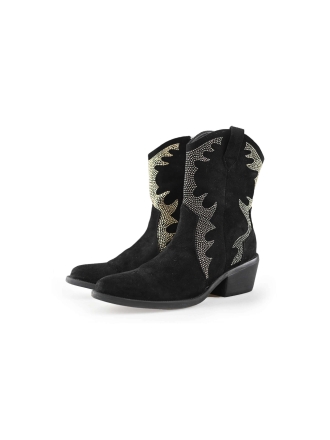 Ann Rocks Cowboy laarzen Zwart 241123