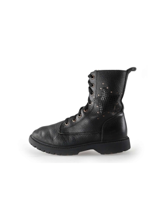 Braqeez Veterboots Zwart 241124