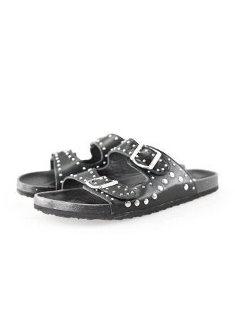 Ann Rocks Slippers Zwart 242021