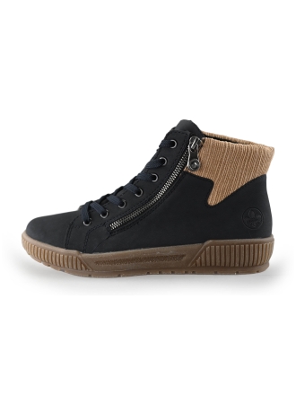 Rieker Veterboots Zwart 242206
