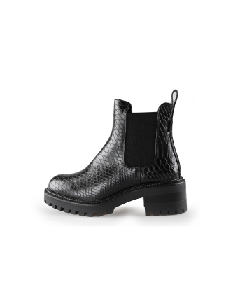 Poelman Chelsea boots Zwart 242251