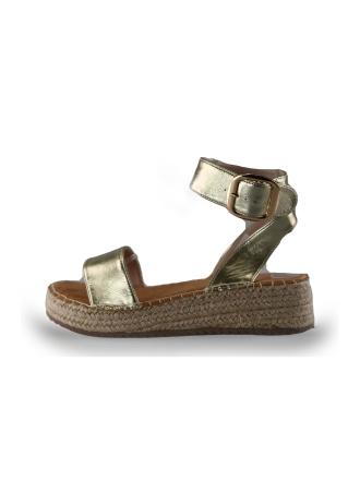 Poelman Espadrilles Goud 242619