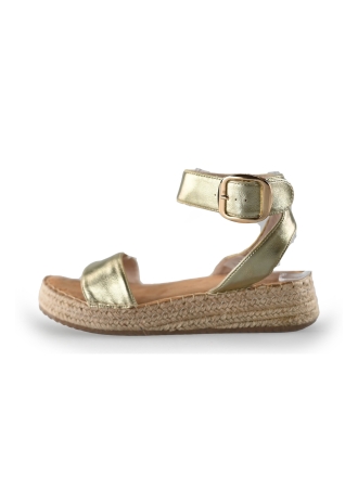 Poelman Espadrilles Goud 242680