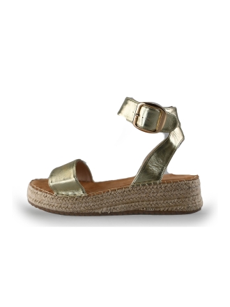 Poelman Espadrilles Goud 242695