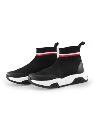 Tommy Hilfiger Hoge sneakers Zwart 242719