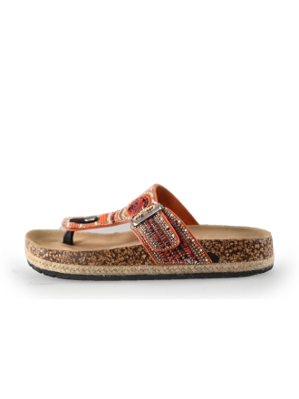 Deesshoes Slippers Oranje 242840