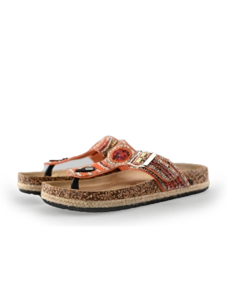 Deesshoes Slippers Oranje 242840