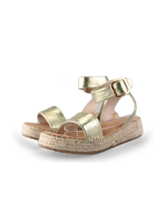 Poelman Espadrilles Goud 243094
