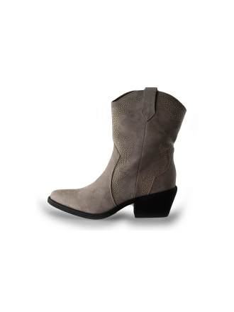 Ann Rocks Cowboy laarzen Beige 243275