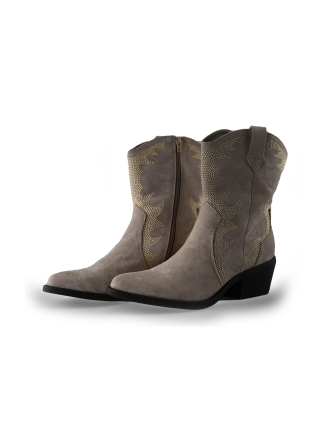 Ann Rocks Cowboy laarzen Beige 243275