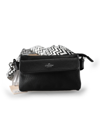 Charm London Tas Zwart 243939