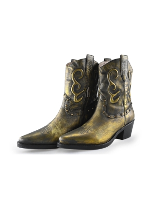 Osecraft Cowboy laarzen Groen 244112