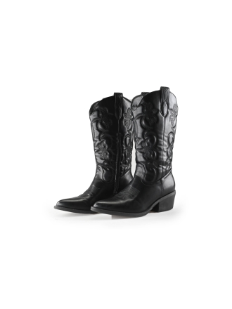 Sub55 Cowboy laarzen Zwart 244158