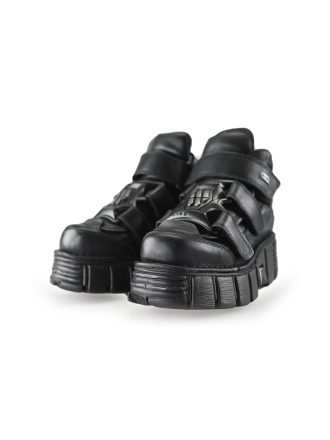 New Rock Biker boots Zwart 244207