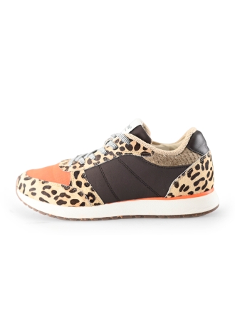 Woden Sneakers Bruin 245015