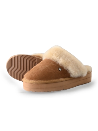 Warmbat Pantoffels Bruin 245141