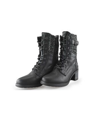 Mustang Veterboots Zwart 245396