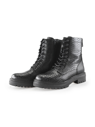 Nelson Veterboots Zwart 245644
