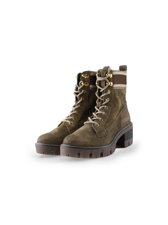 Tamaris Enkellaarzen Groen 246022