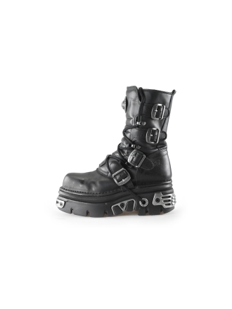 New Rock Biker boots Zwart 246661