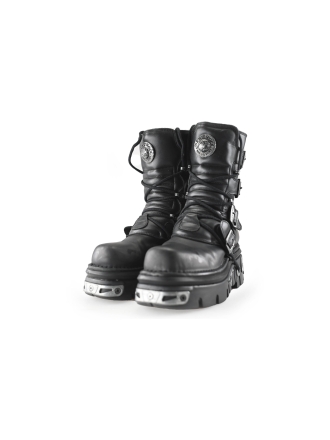 New Rock Biker boots Zwart 246661