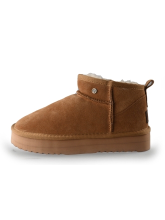 Warmbat Enkellaarzen Beige 247155