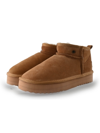 Warmbat Enkellaarzen Beige 247155