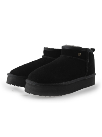 Warmbat Enkellaarzen Zwart 247189