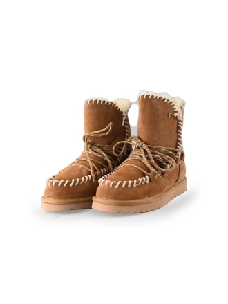 Warmbat Enkellaarzen Beige 247583