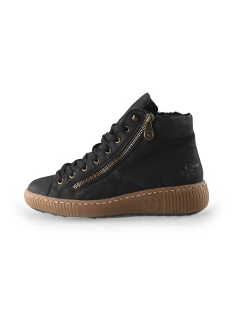 Rieker Veterboots Zwart 247960