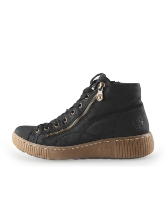 Rieker Hoge sneakers Zwart 248109
