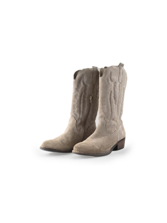 Manfield Cowboy laarzen Beige 248166