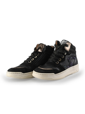 Develab Hoge sneakers Zwart 249039