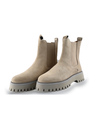 VIA VAI Chelsea boots Beige 249198