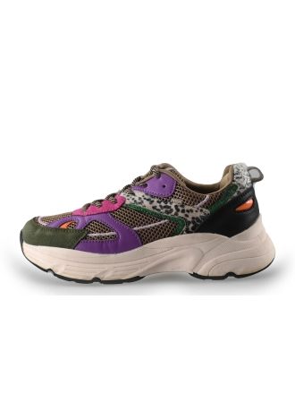 Poelman Sneakers Groen 249546