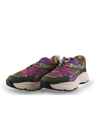 Poelman Sneakers Groen 249546