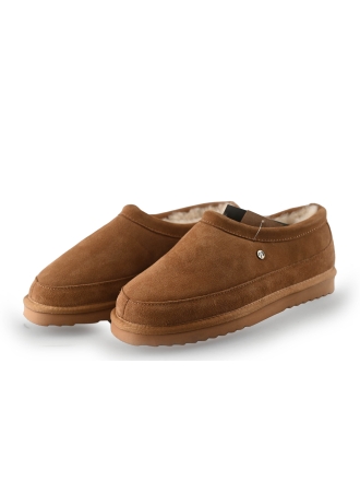 Warmbat Pantoffels Cognac 249570