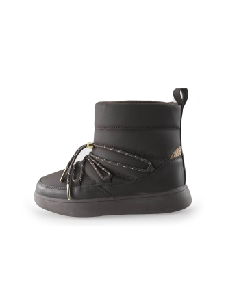 Isa Lace Enkellaarzen Bruin 249717
