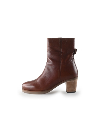 Shabbies Enkellaarzen Bruin 249844