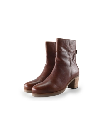 Shabbies Enkellaarzen Bruin 249844