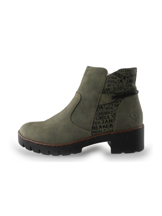 Rieker Chelsea boots Groen 259609